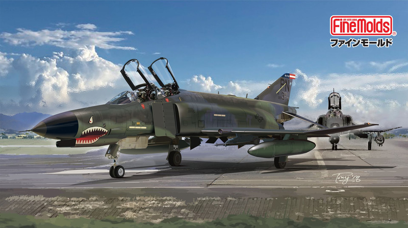 「1/72 アメリカ空軍 F-4E 戦闘機 （後期型）“クラーク エアベース”」