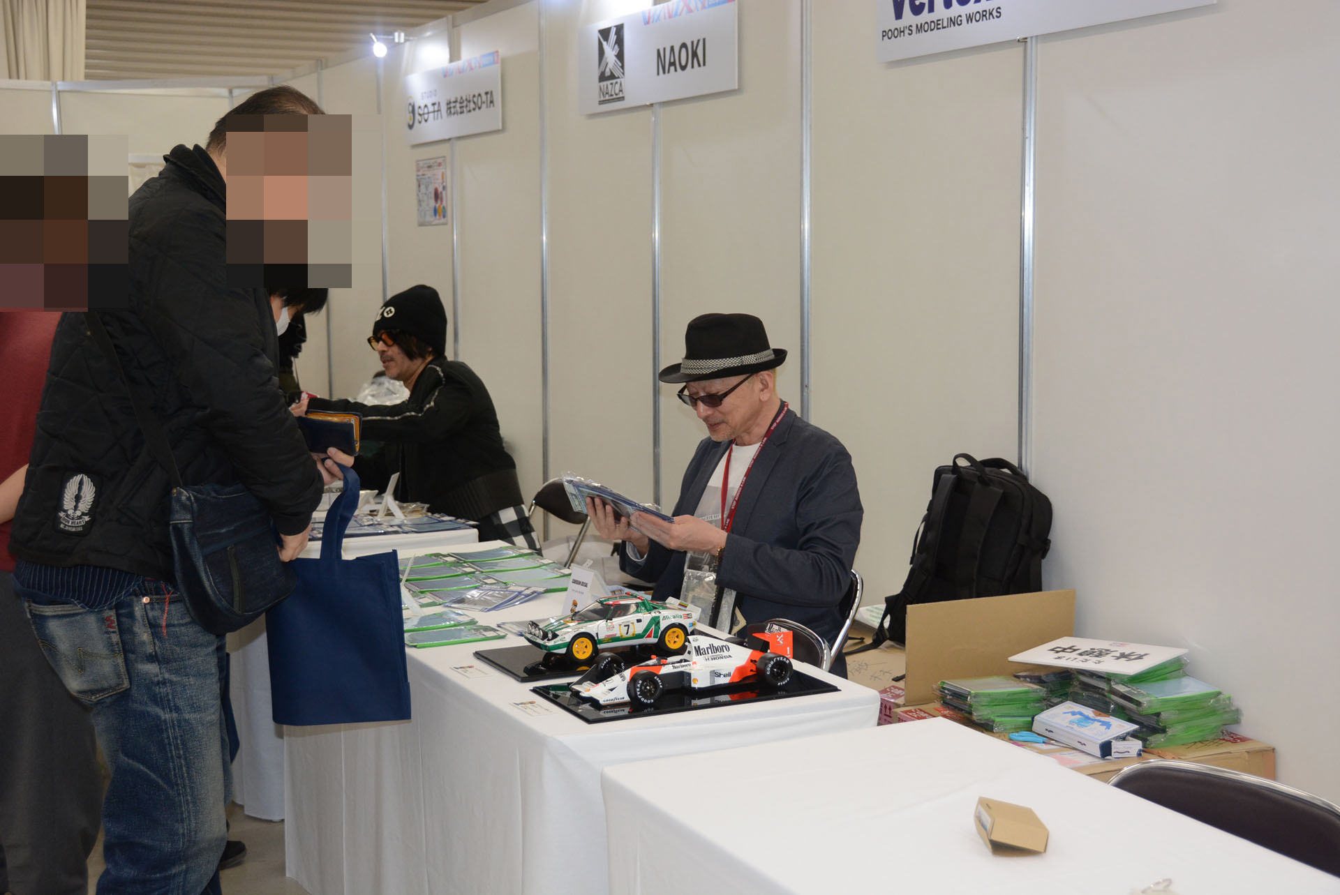 プロモデラーPOOH熊谷氏によるブランド「ベルテクス」は作品に使用するデカールを販売