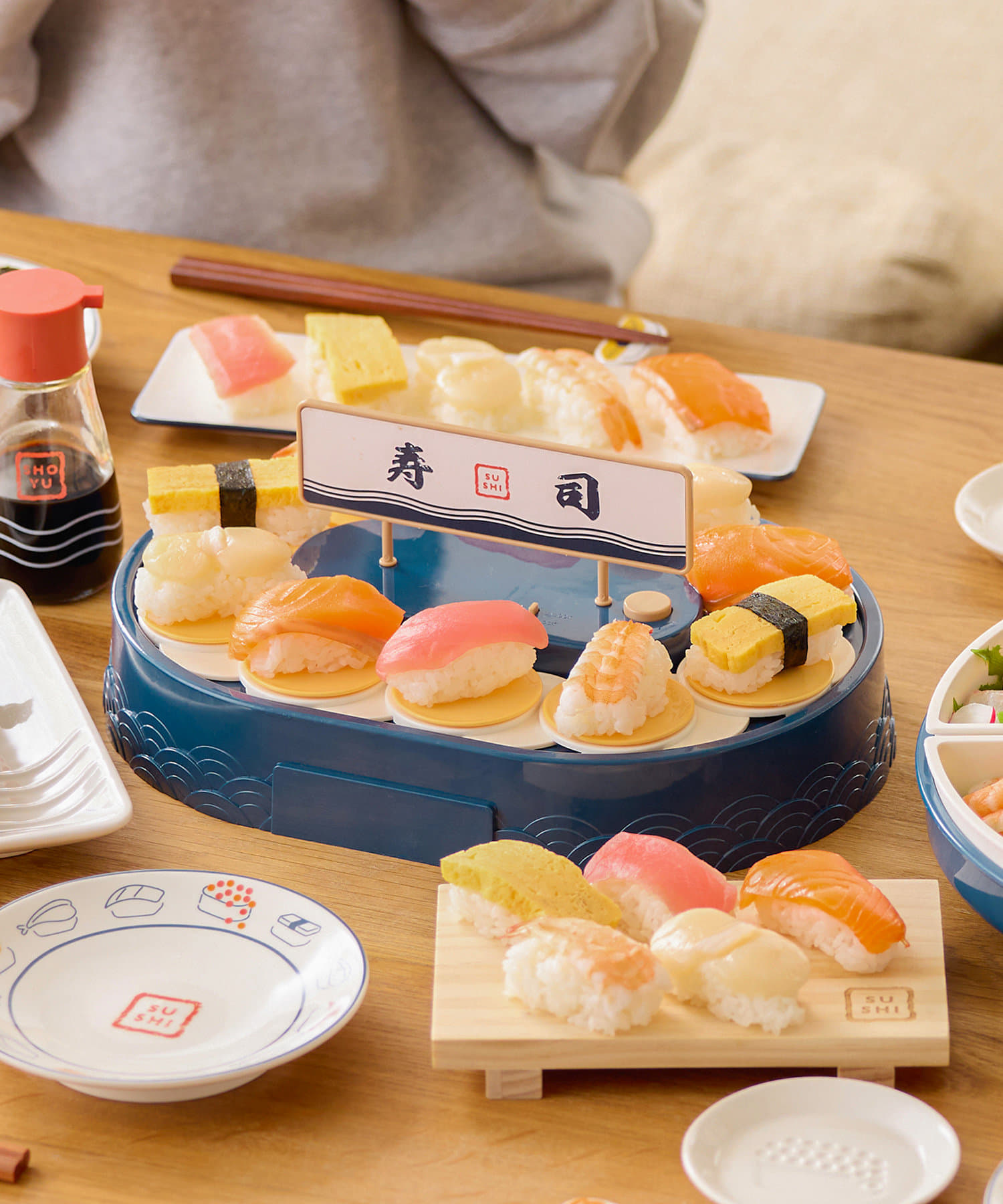 イメージ。※本品は電動回転寿司キットのみ