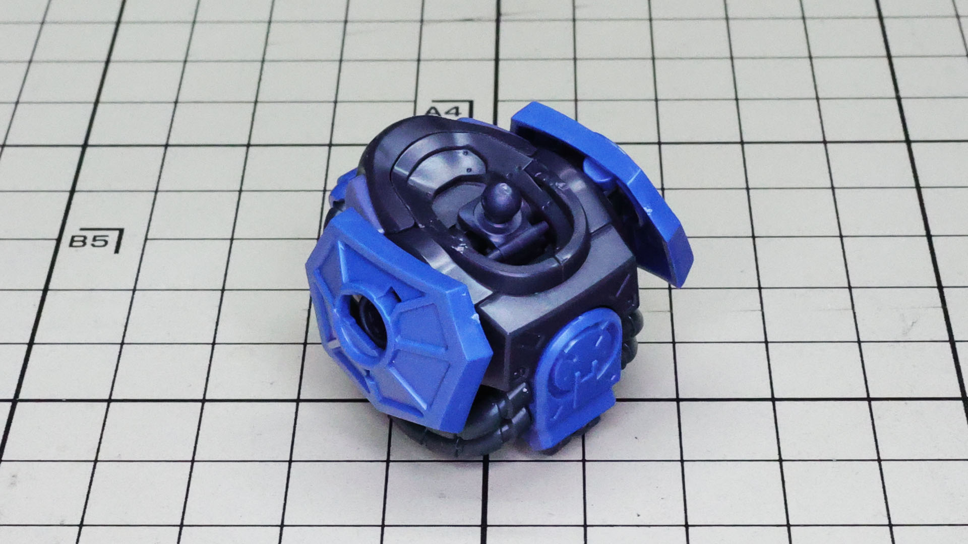 背面側から見たとところ