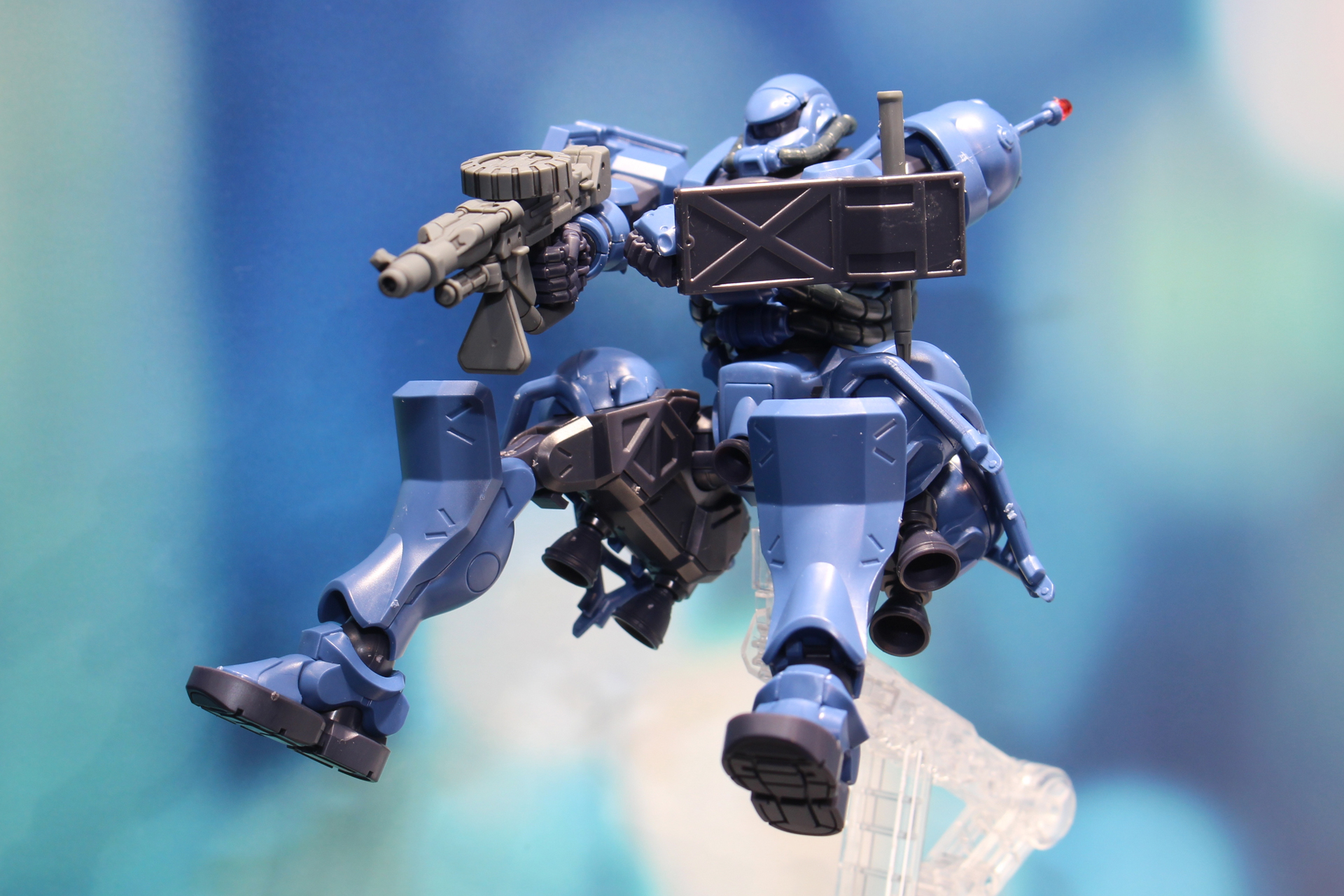 展示用サンプルなのでマーキングシールは貼られていないが、もちろんキットには付属している