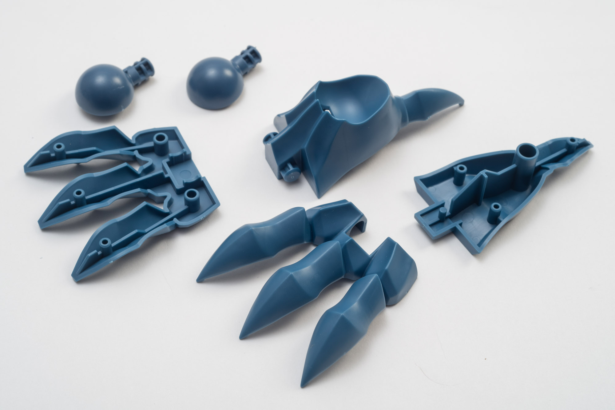 巨大な足の爪で大きい体をしっかりと支える作りになっている。