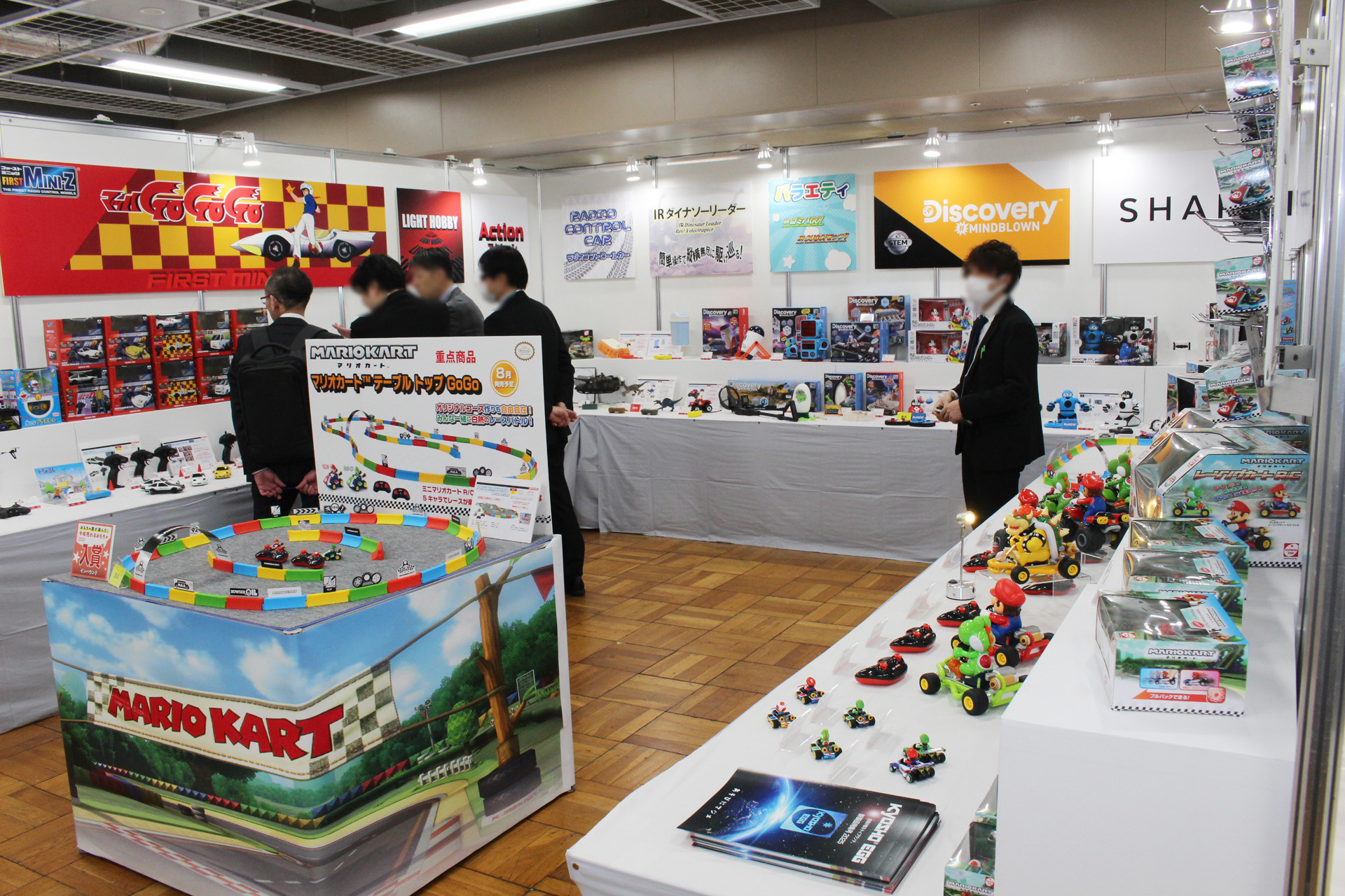 「夏～クリスマス おもちゃビジネスフェア2025」のKYOSHO EGGブース