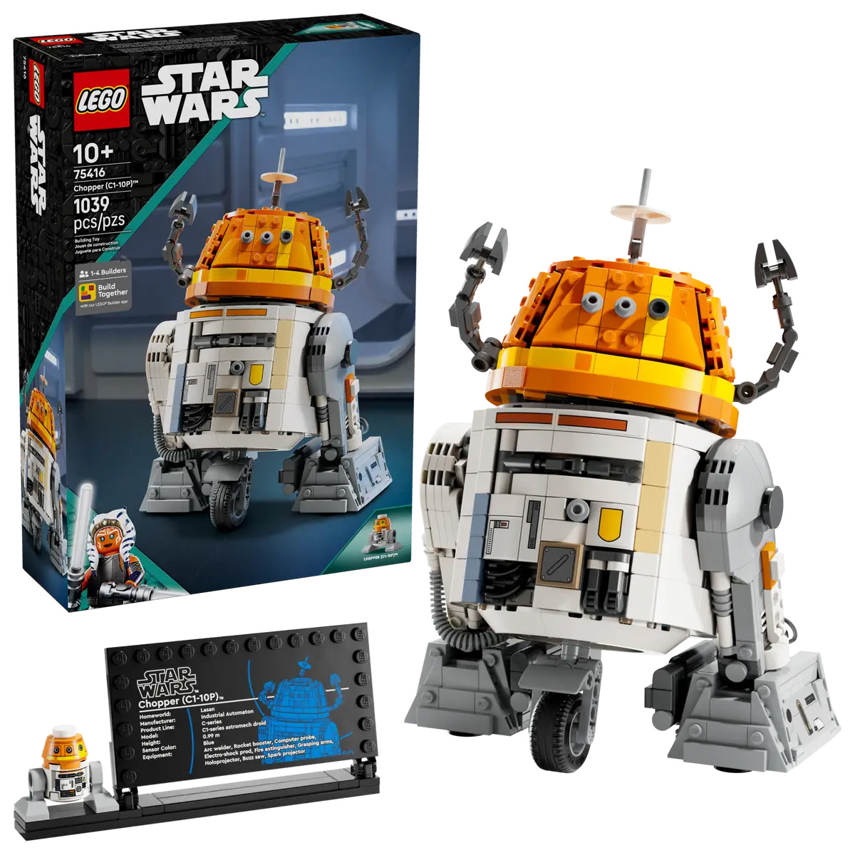 「レゴ(LEGO) スター・ウォーズ C1-10P 'チョッパー'(TM) アストロメク・ドロイド 75416」