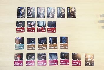 フェーズが進むごとにカードを獲得し、真相に近づいていく