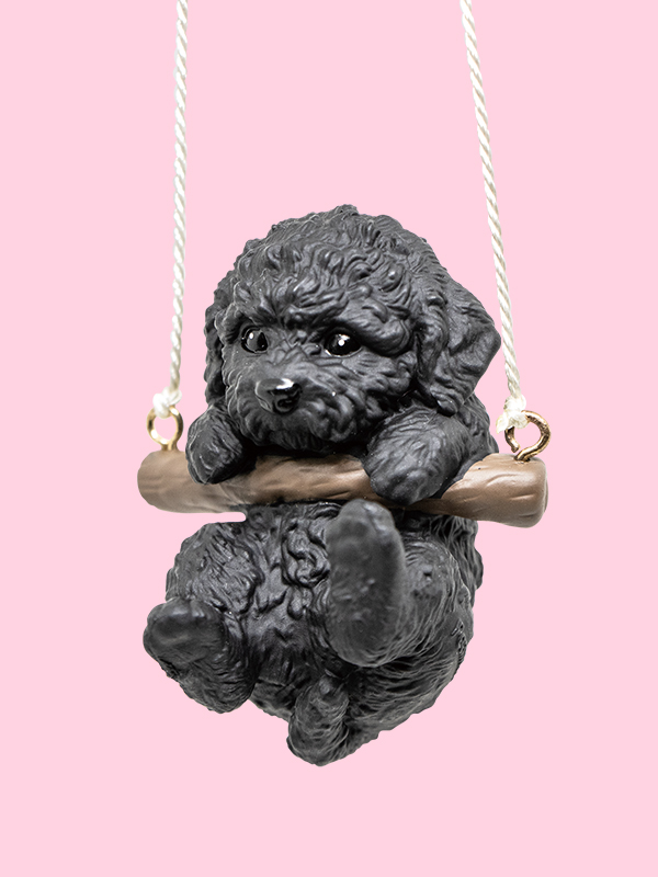 トイプードル（黒）