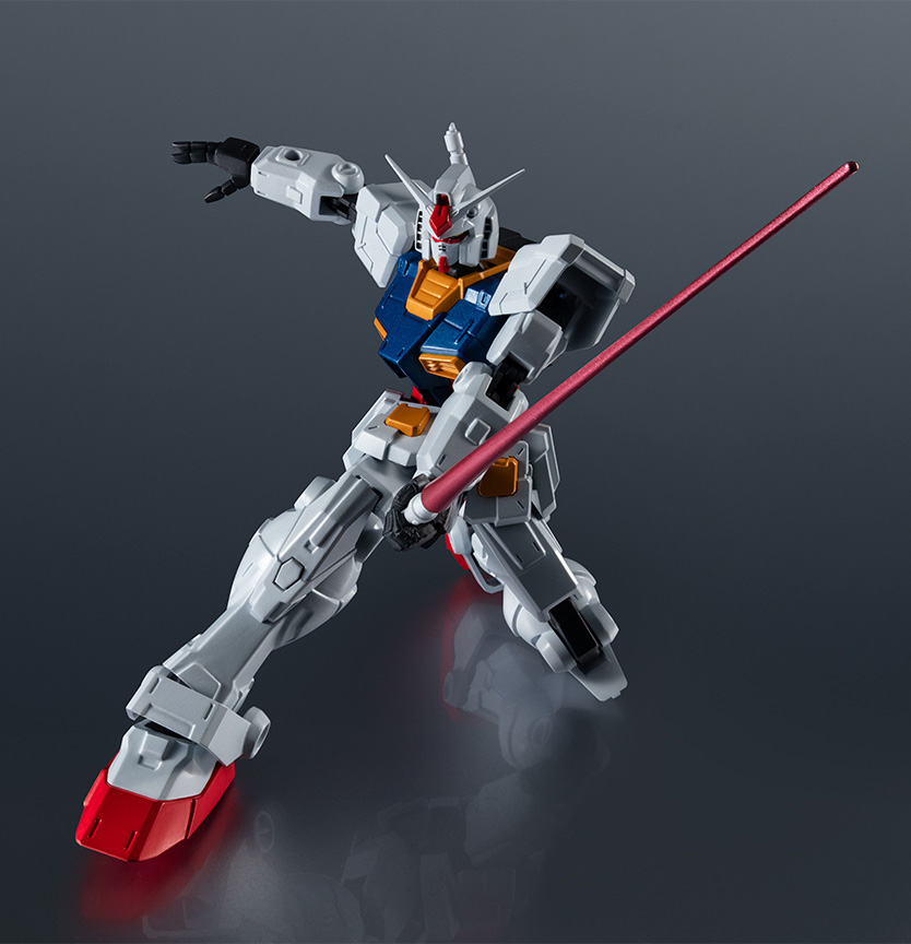 GUNDAM UNIVERSEより、「RX-78-2 GUNDAM」がUNIVERSAL REACTION FRAMEを搭載し、新規造形にて立体化