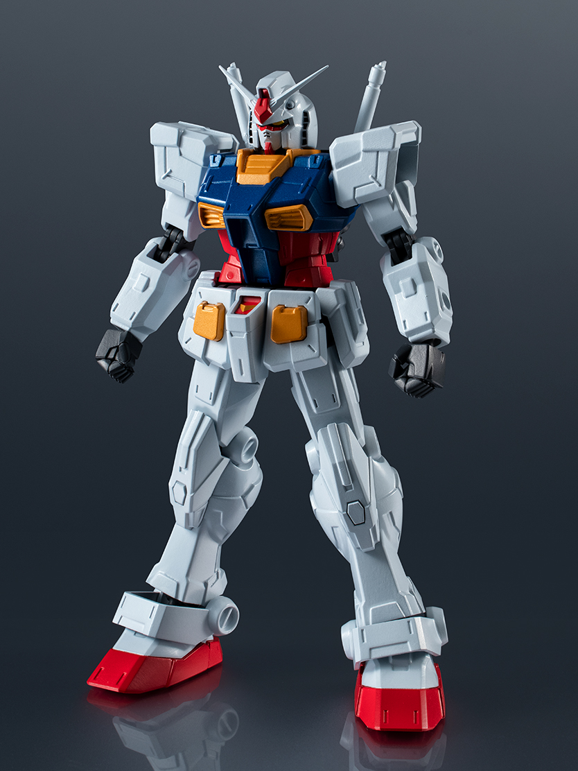 GUNDAM UNIVERSEならではのマッシブな造形で、「RX-78-2 GUNDAM」を立体化