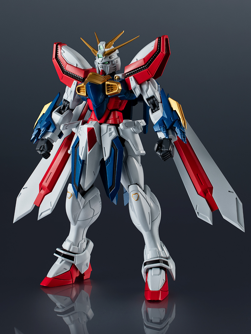 GUNDAM UNIVERSEより、「ゴッドガンダム」がUNIVERSAL REACTION FRAMEを搭載し、新規造形にて立体化