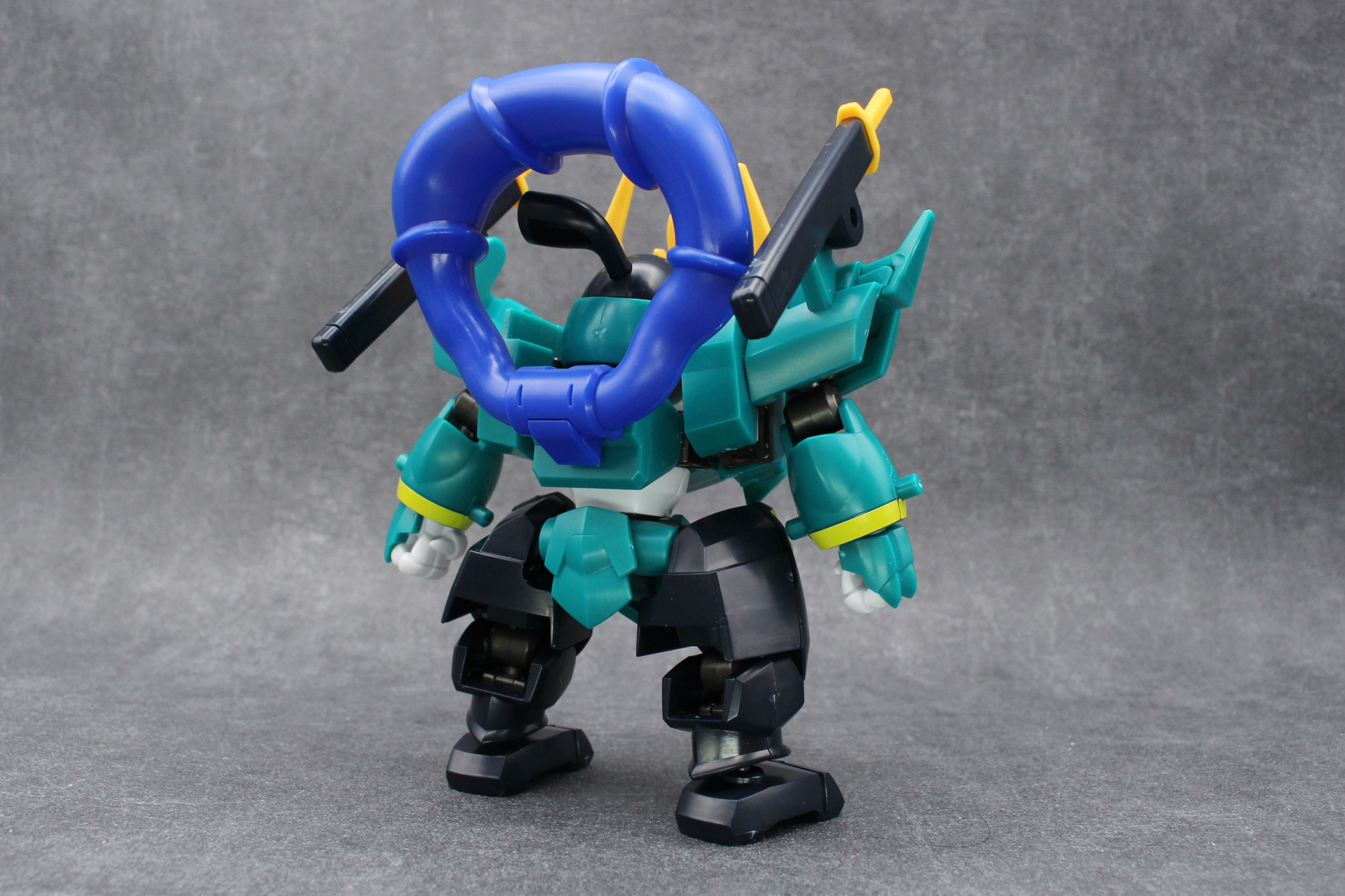 頭を取り付けて「風神丸」の完成