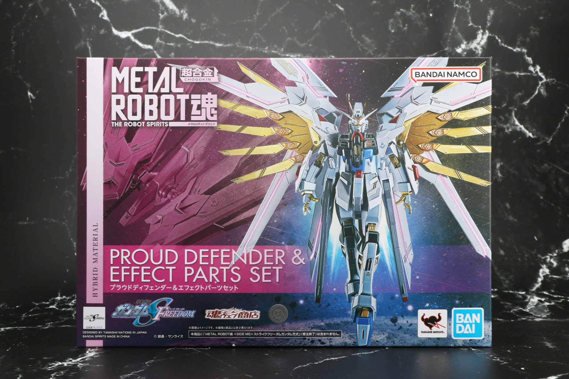 「METAL ROBOT魂 ＜SIDE MS＞ プラウドディフェンダー＆エフェクトパーツセット」（魂ウェブ限定商品 2025年2月 発送）