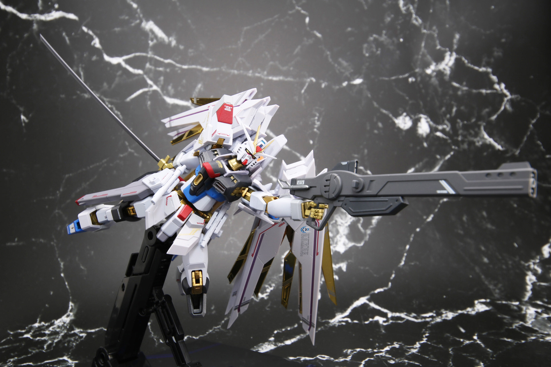 試製35式改レールガンでの射撃