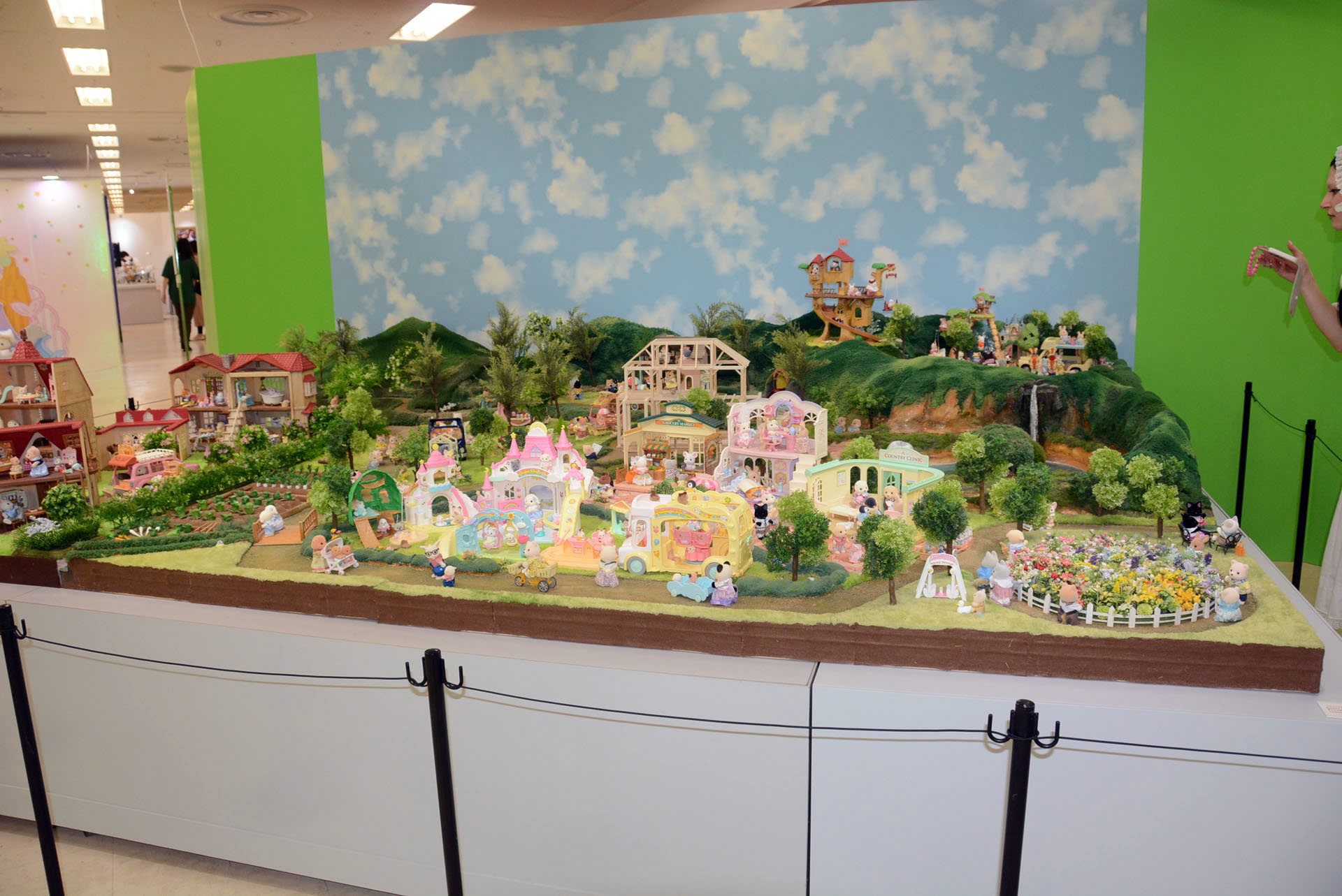 さらに大きなジオラマも