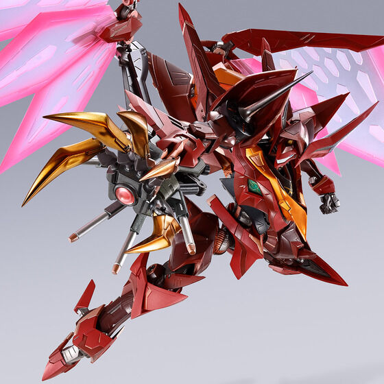 こちらは「鞠熾天」のベースとなった紅蓮聖天八極式をモチーフとした「METAL BUILD DRAGON SCALE 紅蓮聖天八極式」