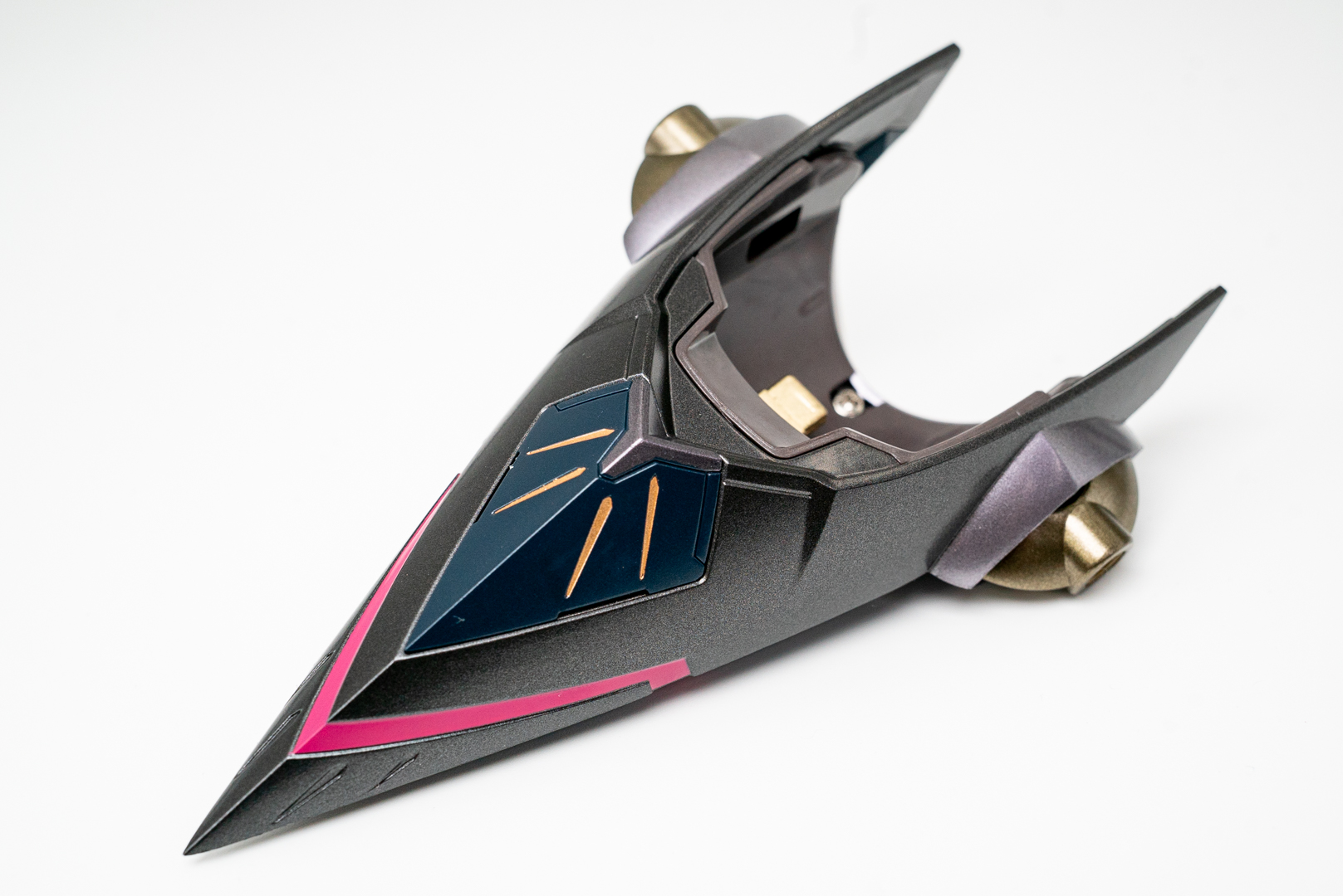 バックパックの表側、この綺麗なフォルムが素晴らしい