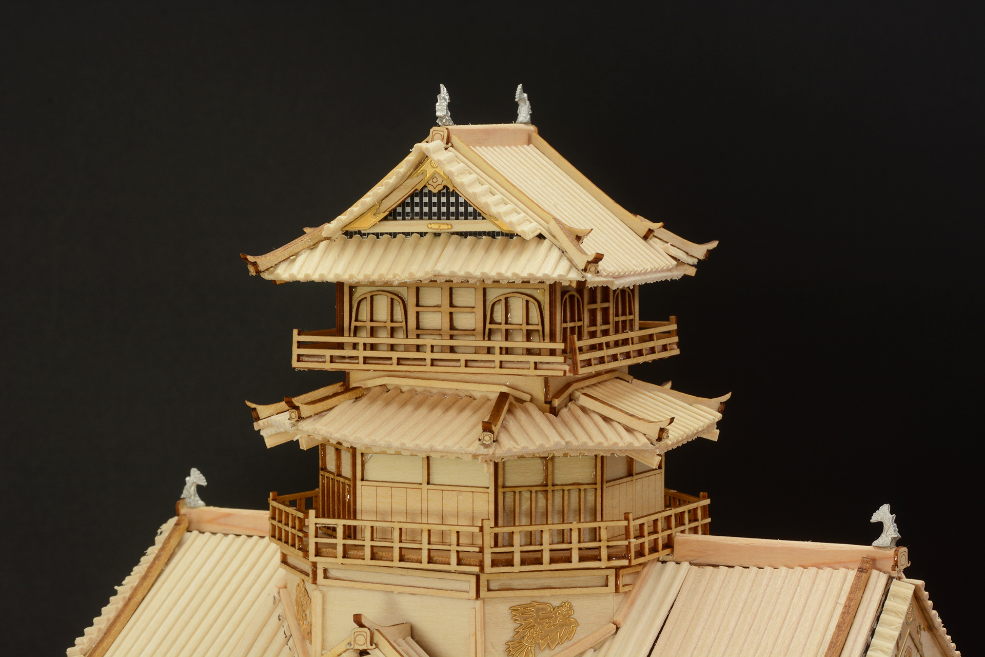 望楼型を象徴する八角形の塔型の上層