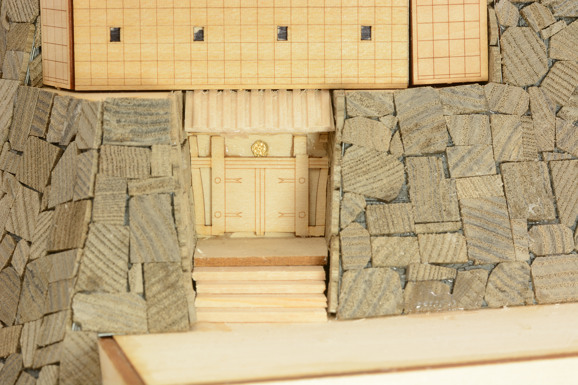 ディテールをチェックすると楽しい。これを自分が作ったのか、という実感はとてもうれしい