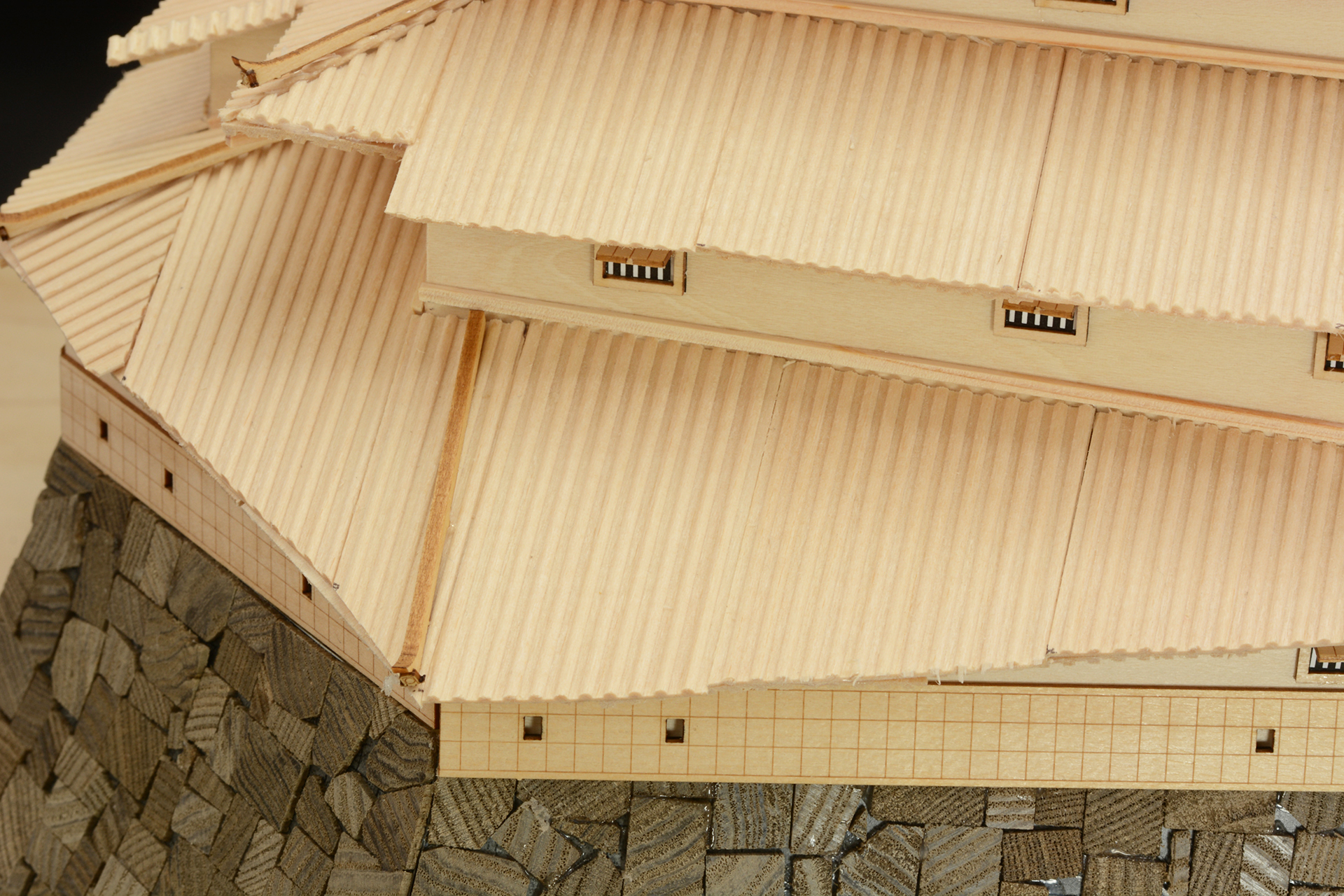 ディテールをチェックすると楽しい。これを自分が作ったのか、という実感はとてもうれしい