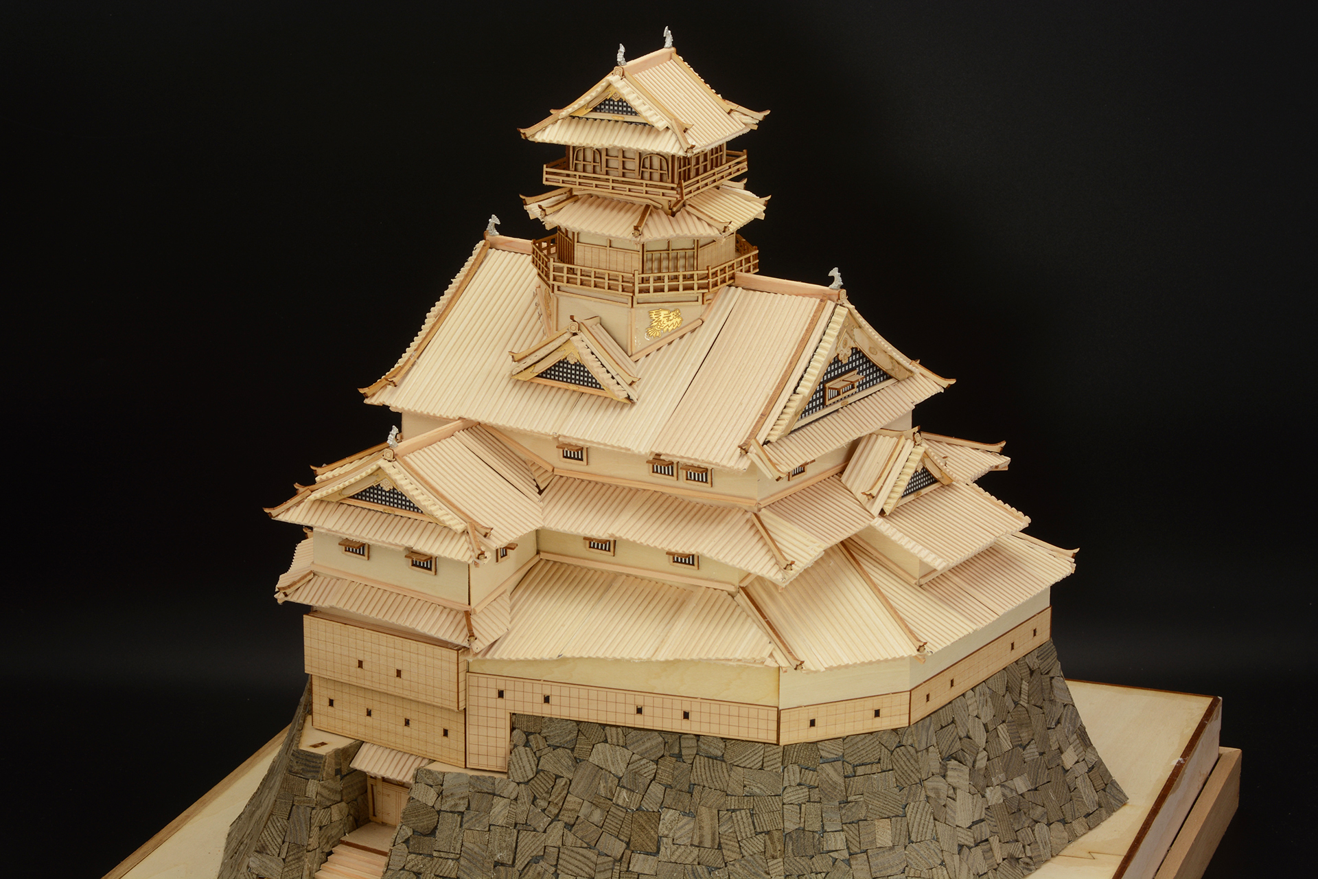 ディテールをチェックすると楽しい。これを自分が作ったのか、という実感はとてもうれしい