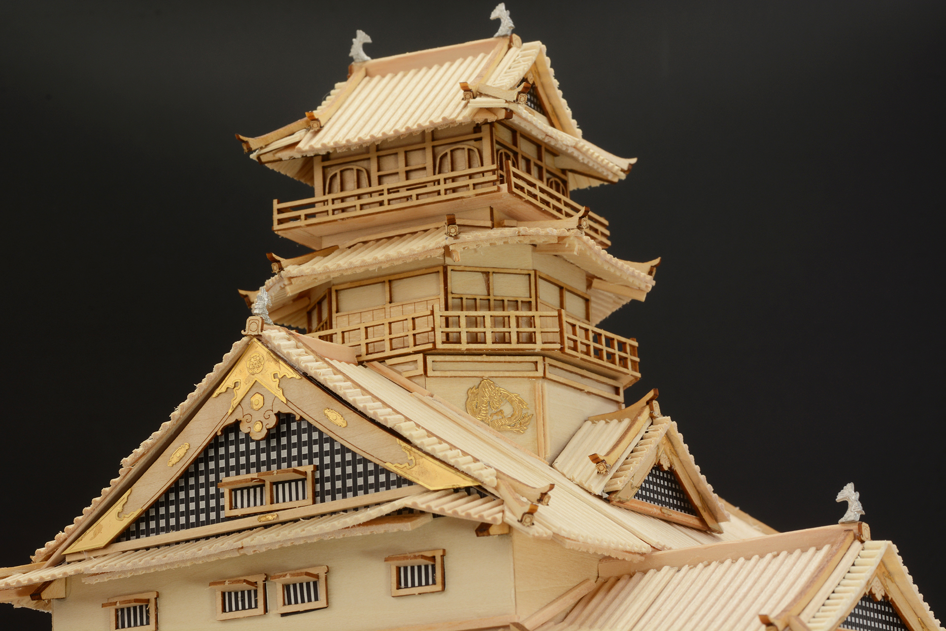 ディテールをチェックすると楽しい。これを自分が作ったのか、という実感はとてもうれしい