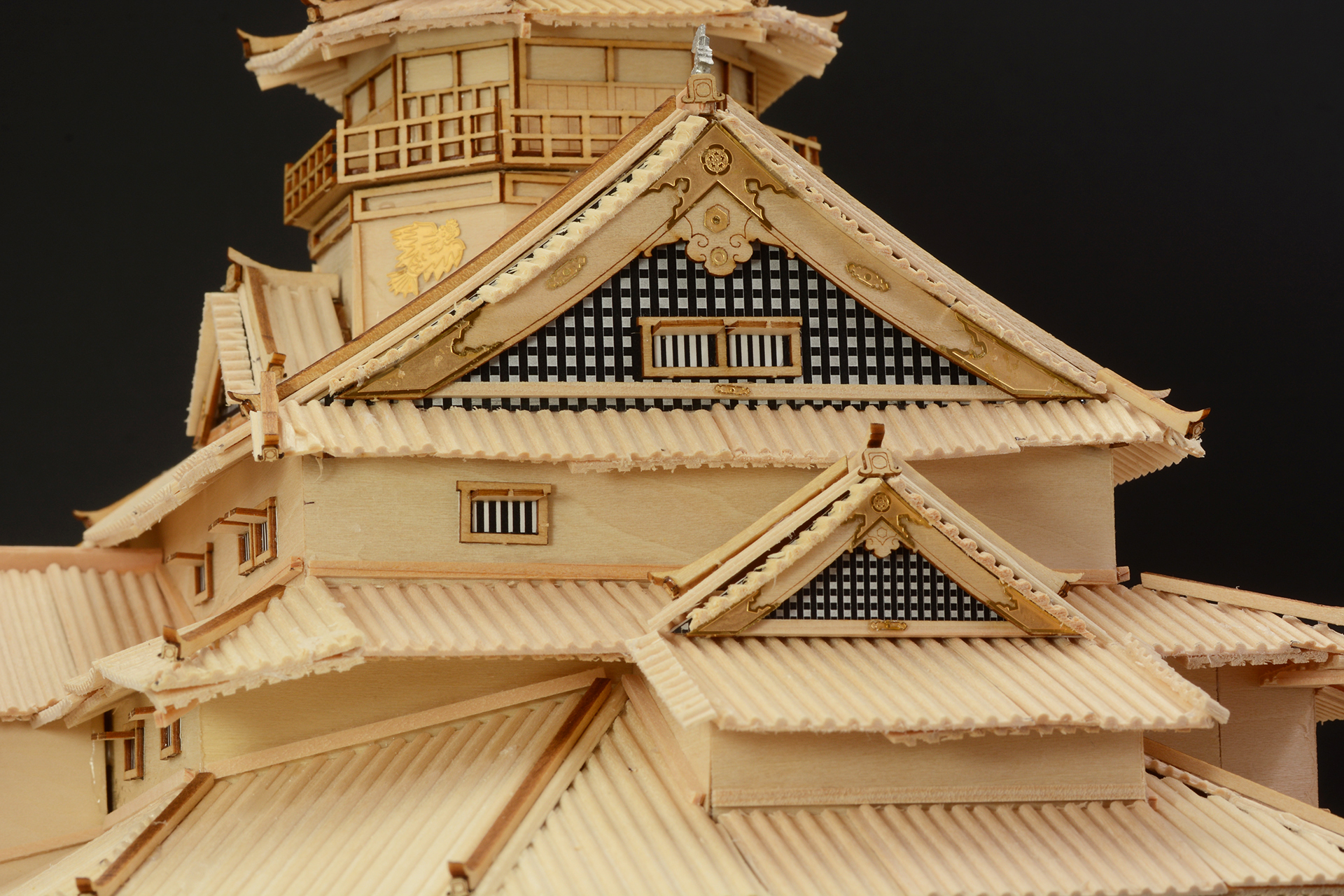 ディテールをチェックすると楽しい。これを自分が作ったのか、という実感はとてもうれしい