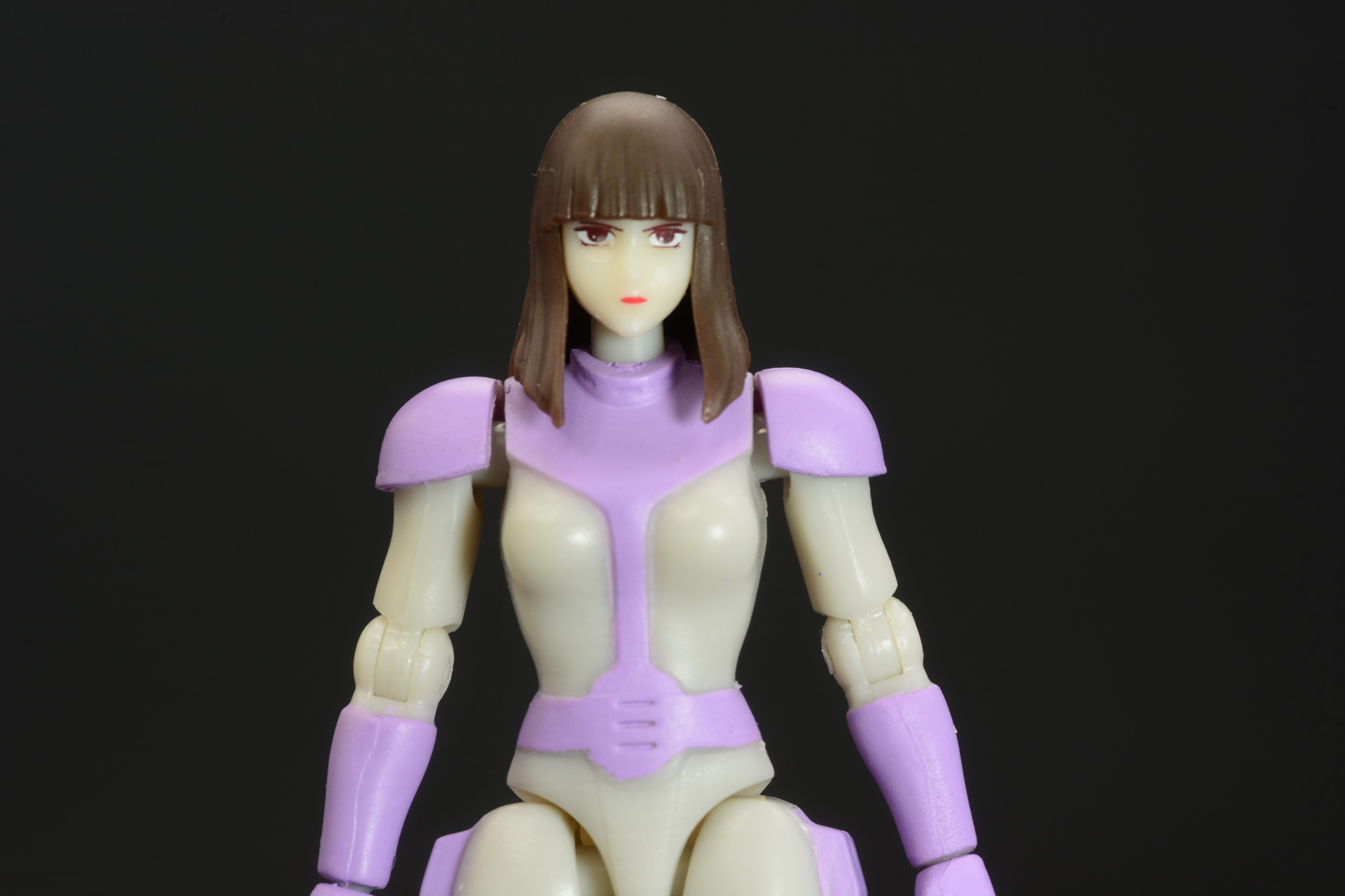 ちょっときつい顔立ちでフィアナを再現