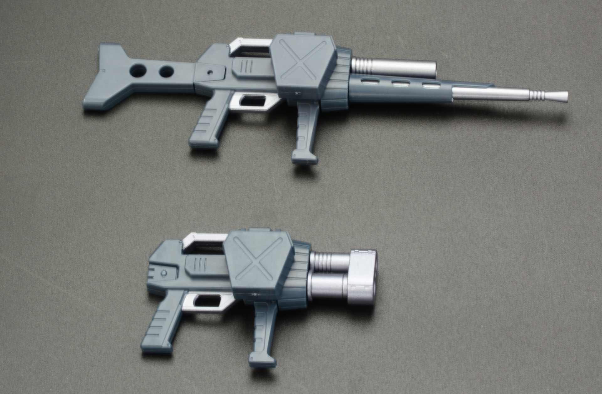 ヘビィマシンガンは組み替えることでショートバレルにできる