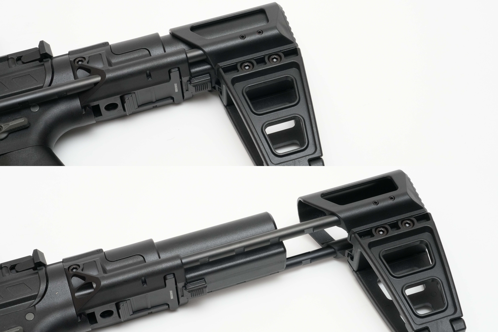 「PDWワイヤーストック」の長さは5段階に調整可能