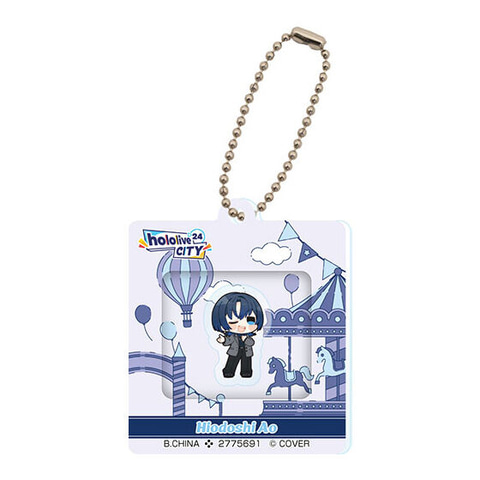 ガシャポン「hololive CITY'24 アクリルウィンドウチャーム04」5
