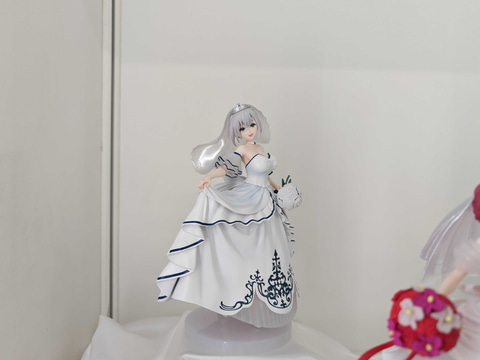 一番くじ ホロライブ ～Wedding Dress Style～」のフィギュアが
