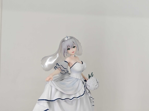 一番くじ ホロライブ ～Wedding Dress Style～」のフィギュアが