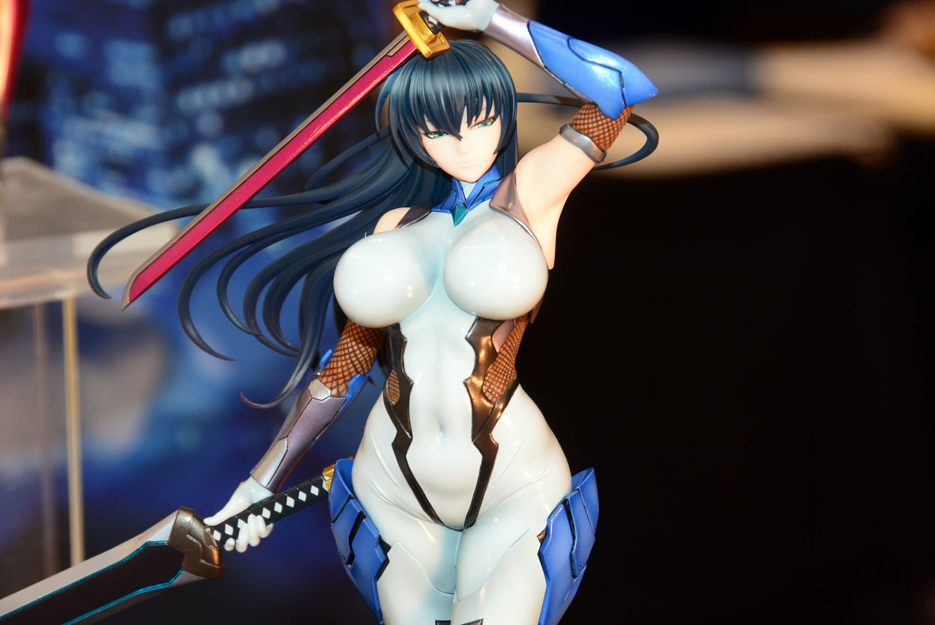 塗装見本だが、商品は成型色でパーツが色分けされる