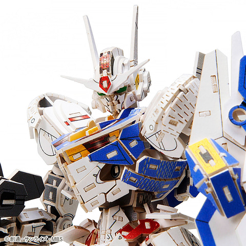 紙製立体パズル「si-gu-mi」、「νガンダム」・「ストライク