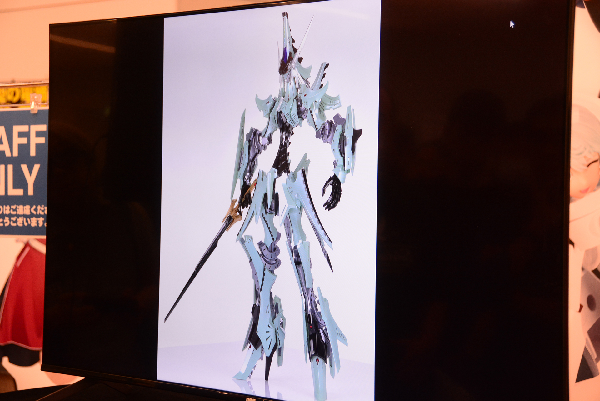 会場で予約受付が行われていた「HSGK 1/72 グリット・ブリンガー」