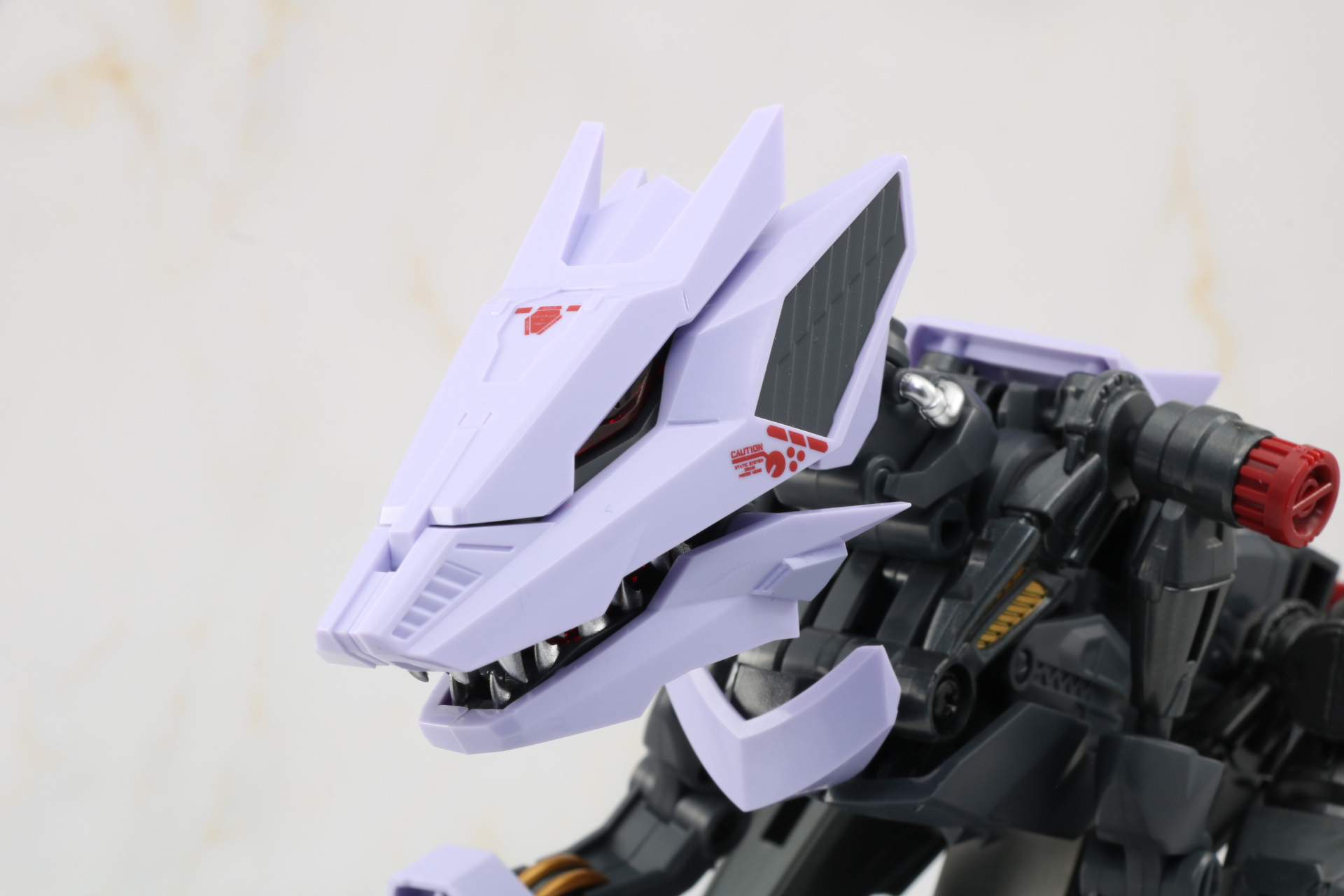 頭部のパーツ装着