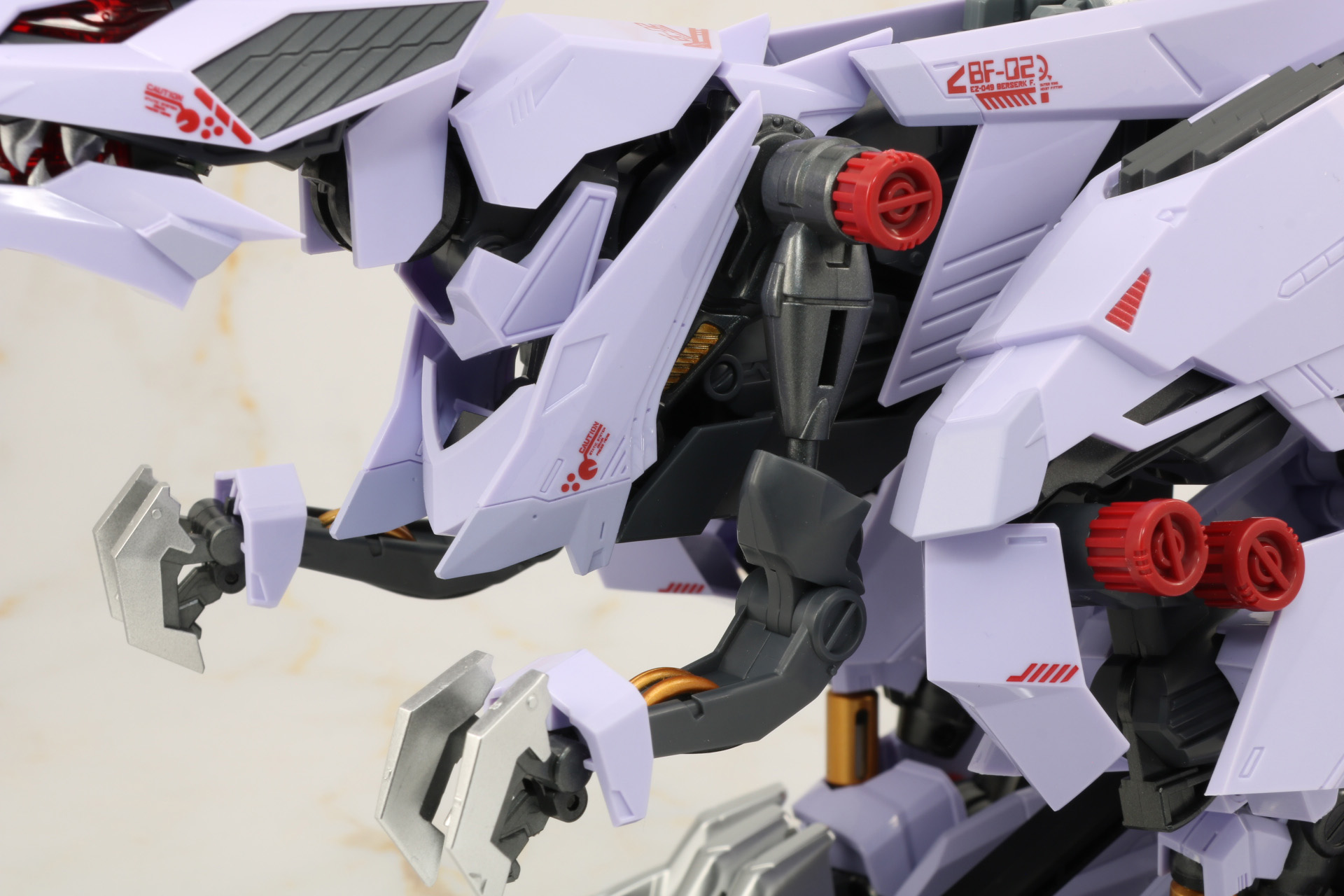 腕部のパーツ装着