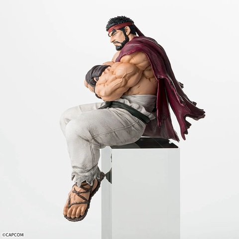 VF5817 未開封 ストファイ6 ちょこのせ リュウ フィギュア 6個セット ストリートファイター6」のリュウがプライズフィギュア「ちょこ