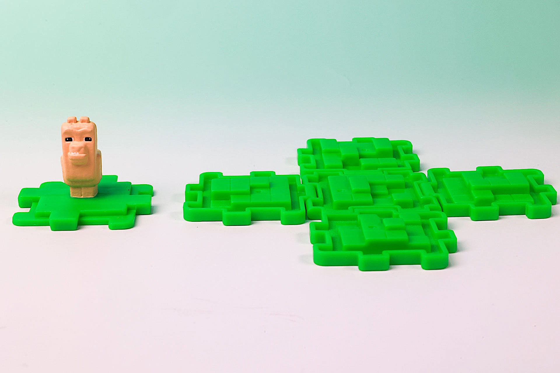 ブロックを広げたところ