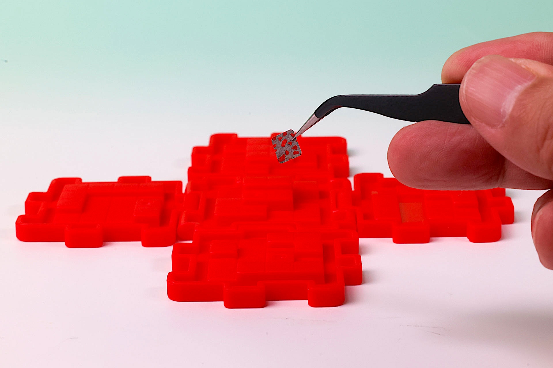 シールは好きな場所に貼っても問題なし