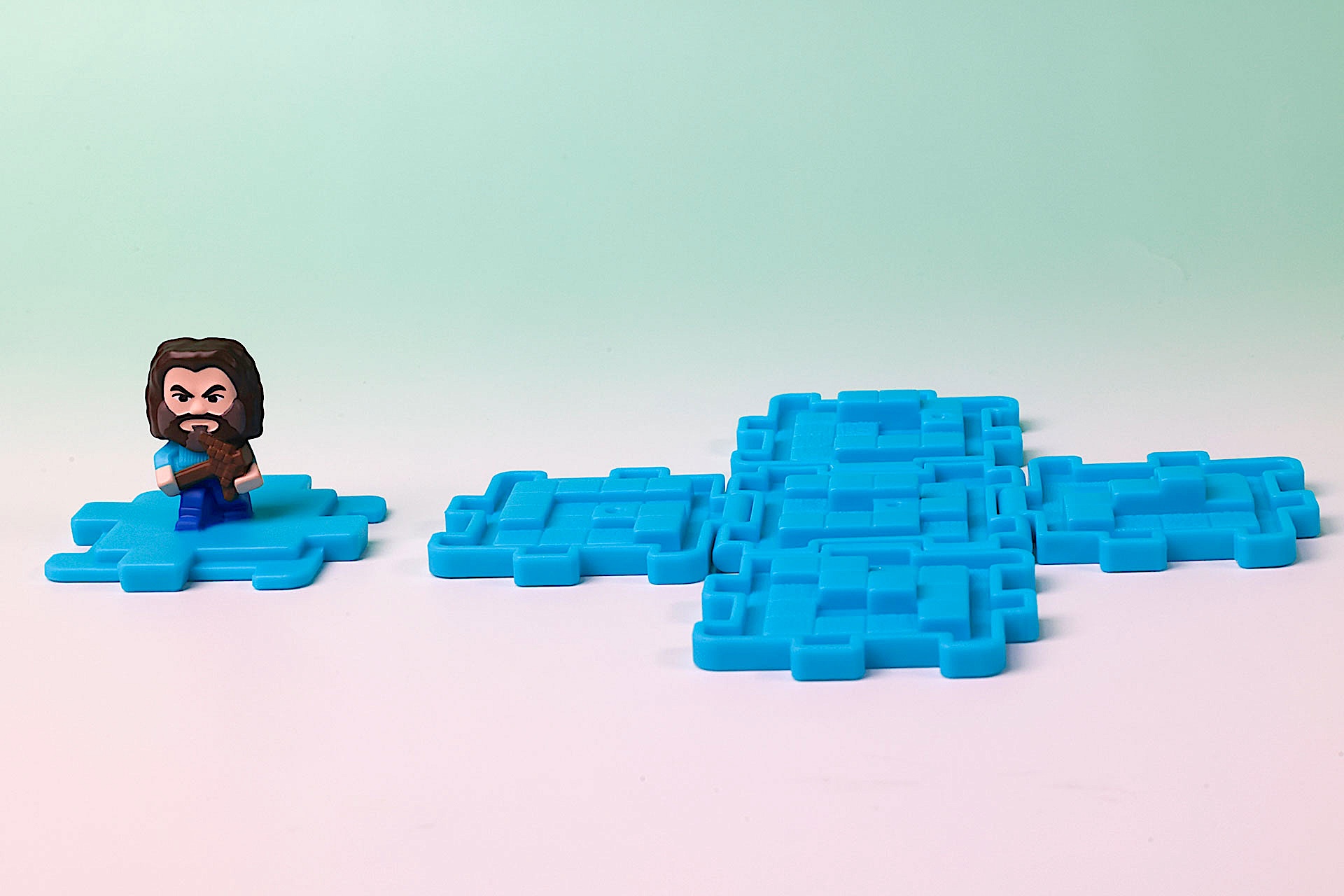 ダイヤモンドブロックを広げたところ