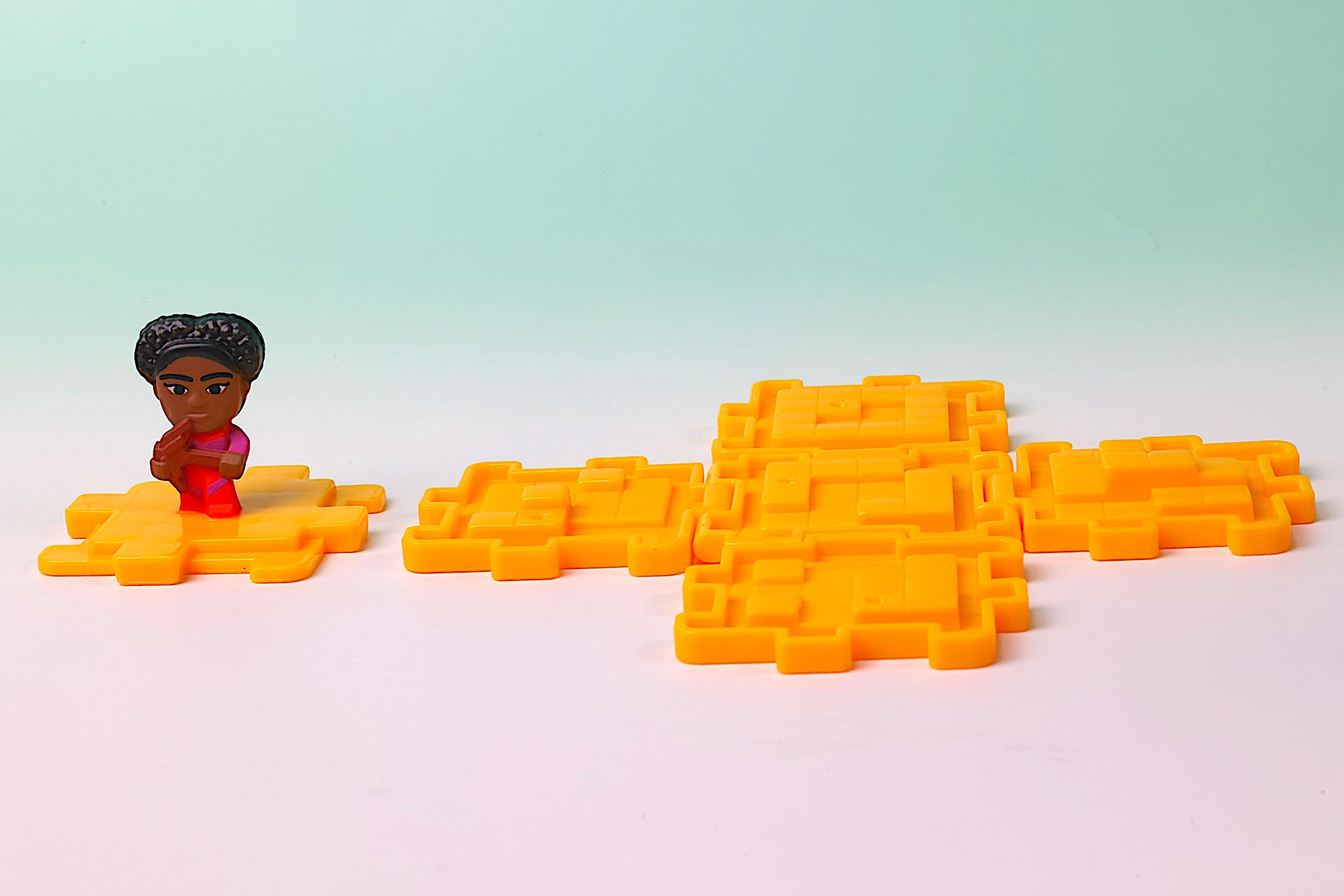 ブロックを広げたところ