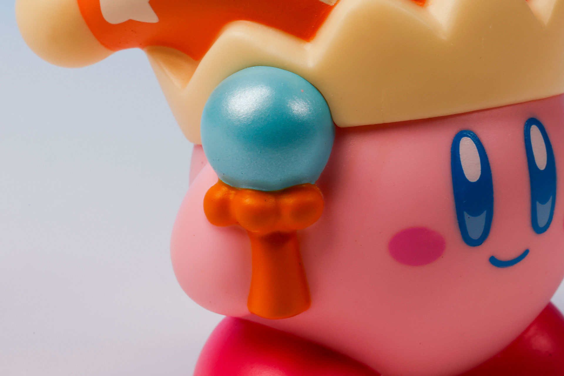 ステッキの玉はパール塗装が施されている