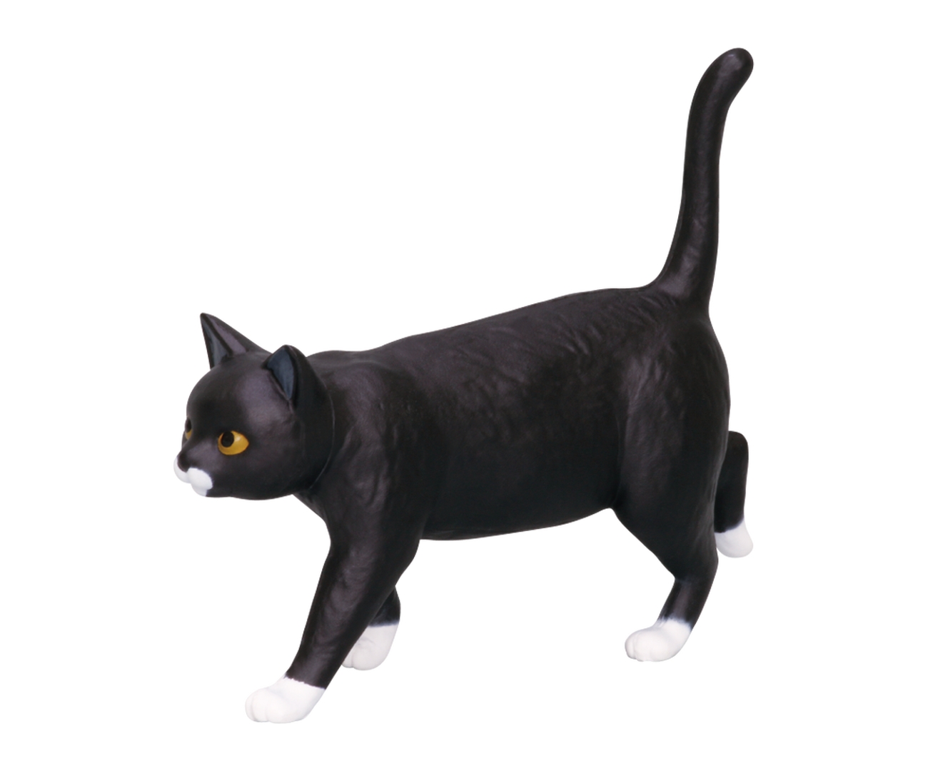 クロ（くつした）＆コンクリートブロック