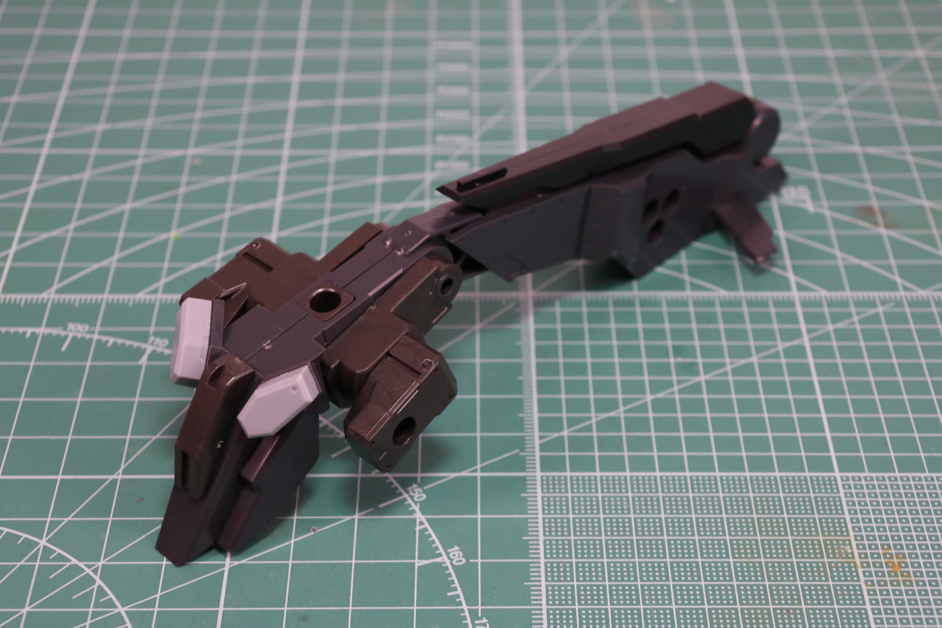 腰部の組み立て