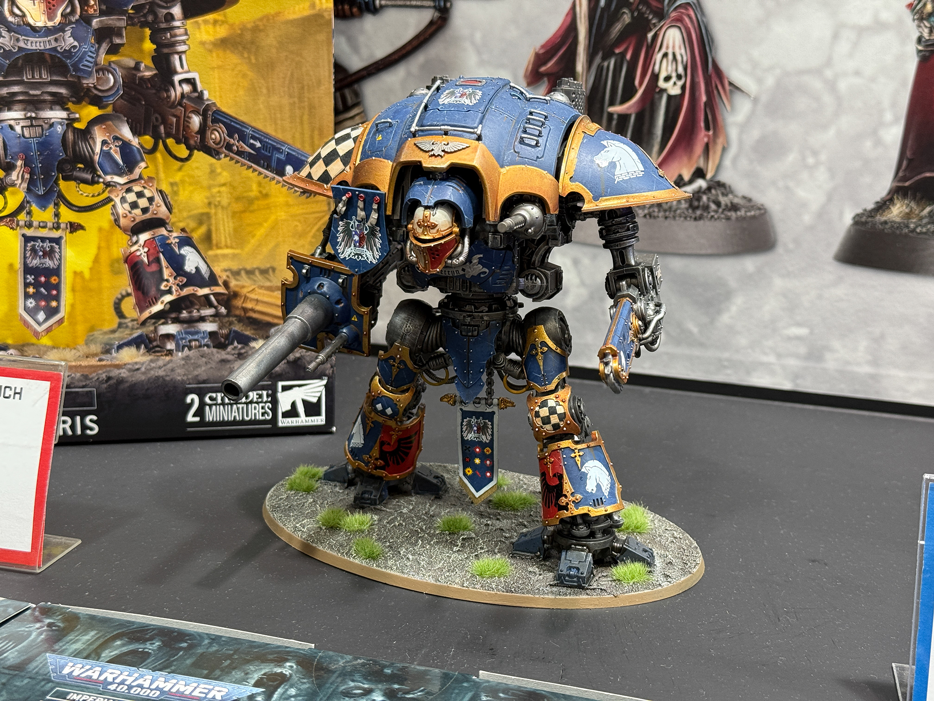 ナイト・クエストリス。こちらのミニチュアは更新のため現在ECサイトでは販売停止中