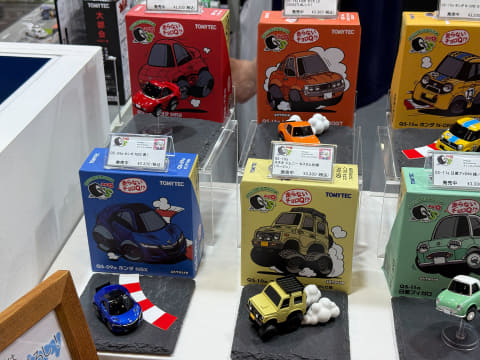 T-SPARK新ブランド「Q VILLAGE」が展示。トミーテック「チョロQ