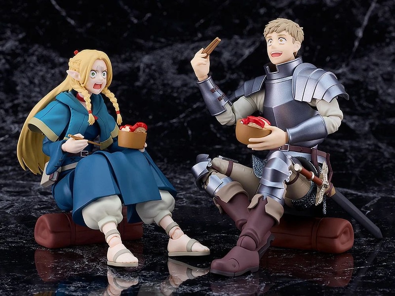 「figma ライオス」（別売）とあわせて飾ることができる