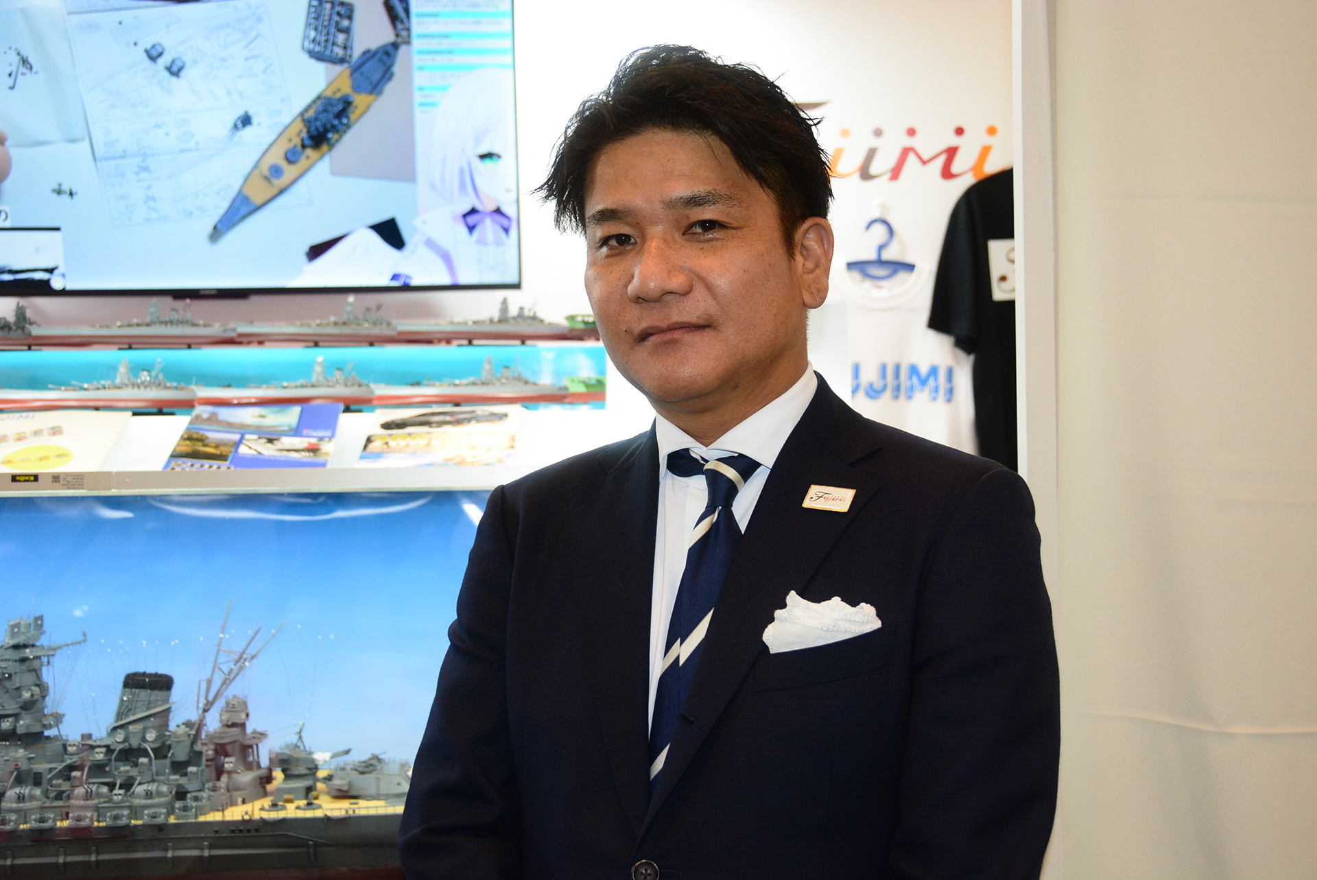 フジミ模型の新社長/中村誠一氏