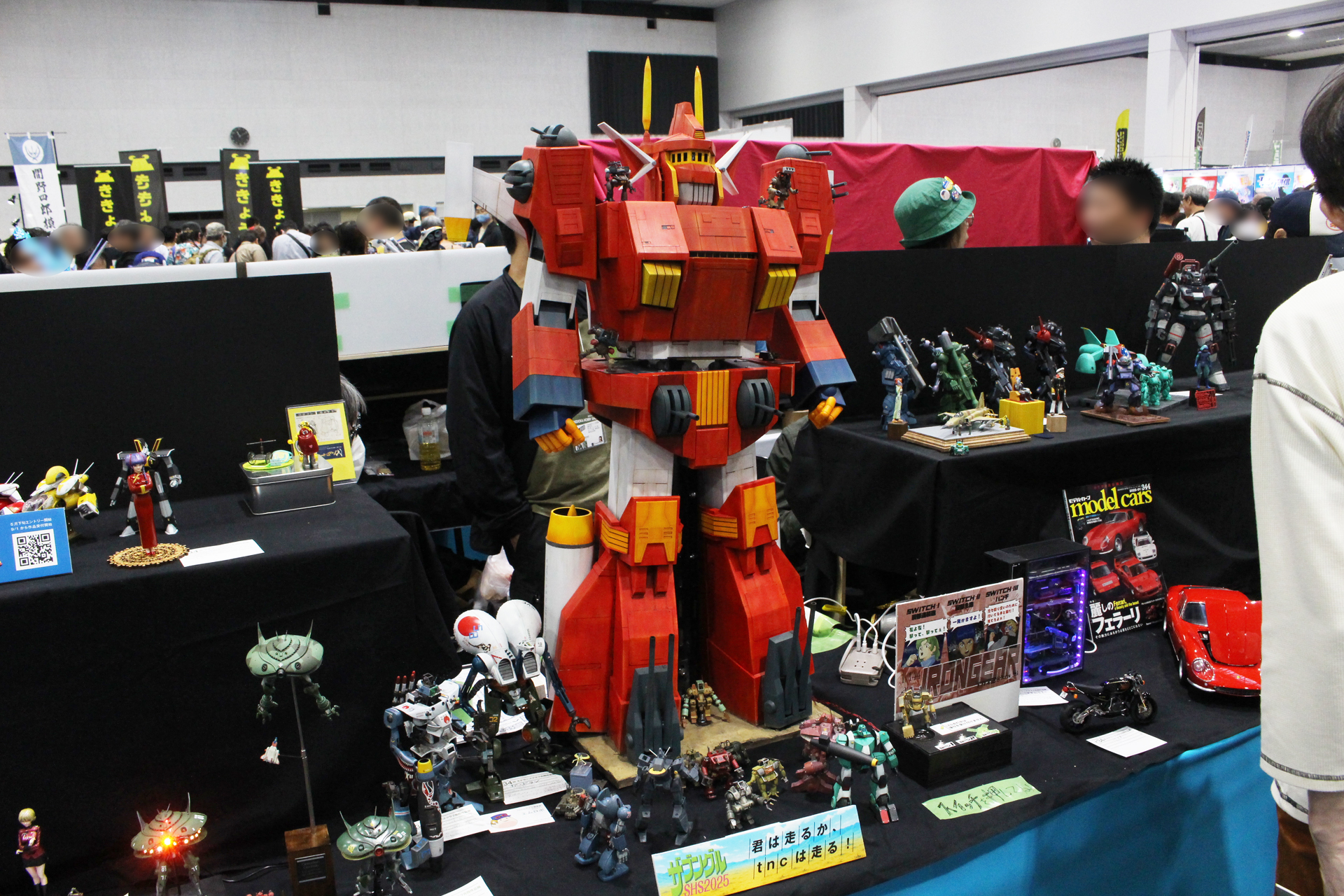 「モデラーズクラブ合同作品展」出展作品、「東京ナイト倶楽部（TNC）」のイカスミさんの作品「1/144 アイアン・ギアー」