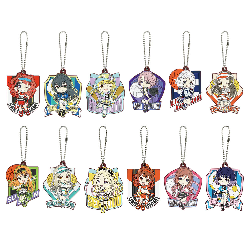 F賞 きゅんキャララバーチャーム 全12種 サイズ：約6cm